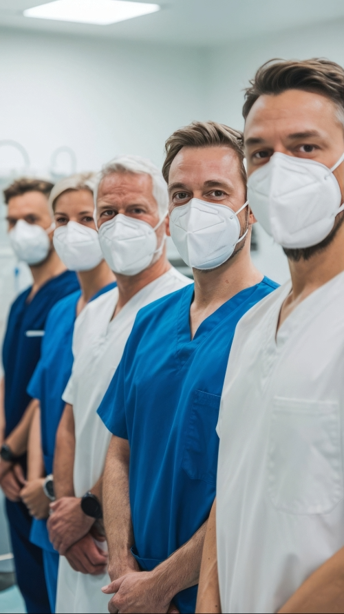 Healthcare professional consulting with patient